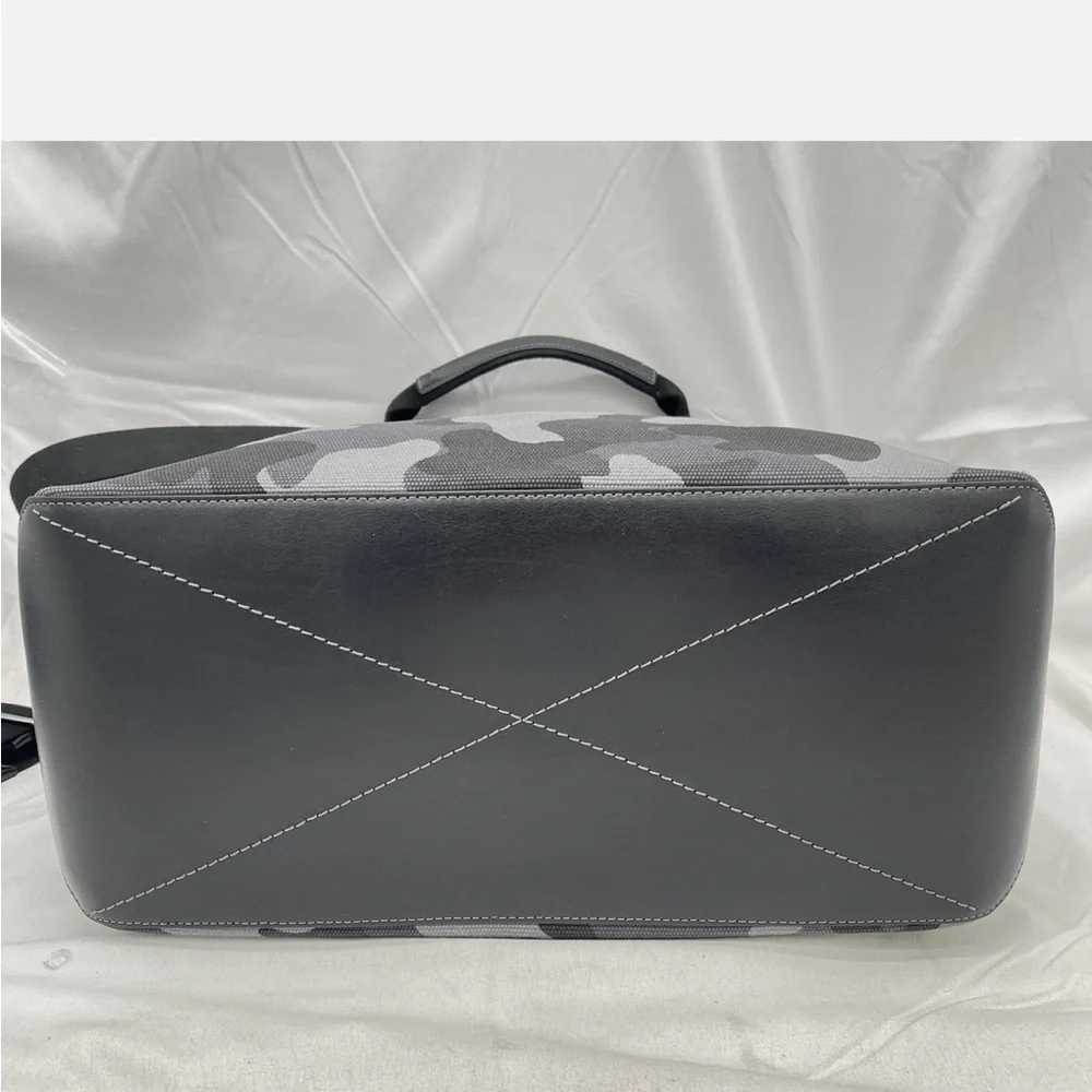 Coach Camouflage Tote Bag - Black and Gray NWOT